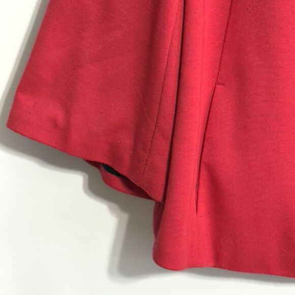 Dressbarn Woman XL Blazer Jacket w/ 2 Large Buttons Red & Black Polyester - Picture 2 of 10